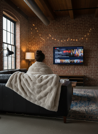 Nordic Happiness Double Hug - Cloud Touch & Silk Glow Tæppe