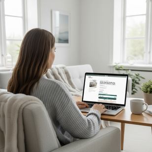 1. Bestil dit tæppe